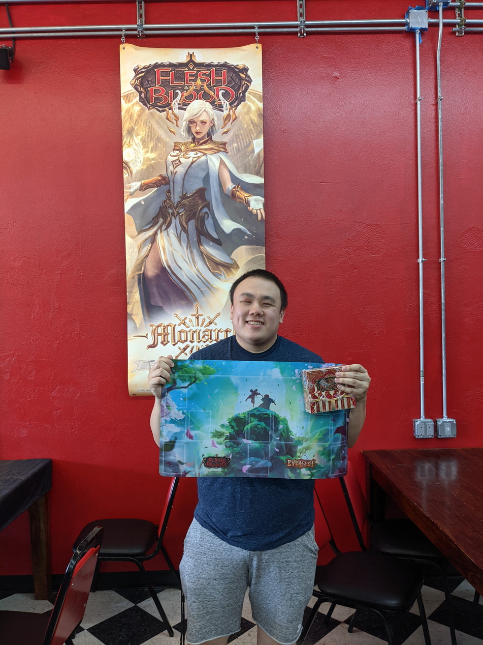 Thanks for attending our Flesh and Blood Skirmish Event!
