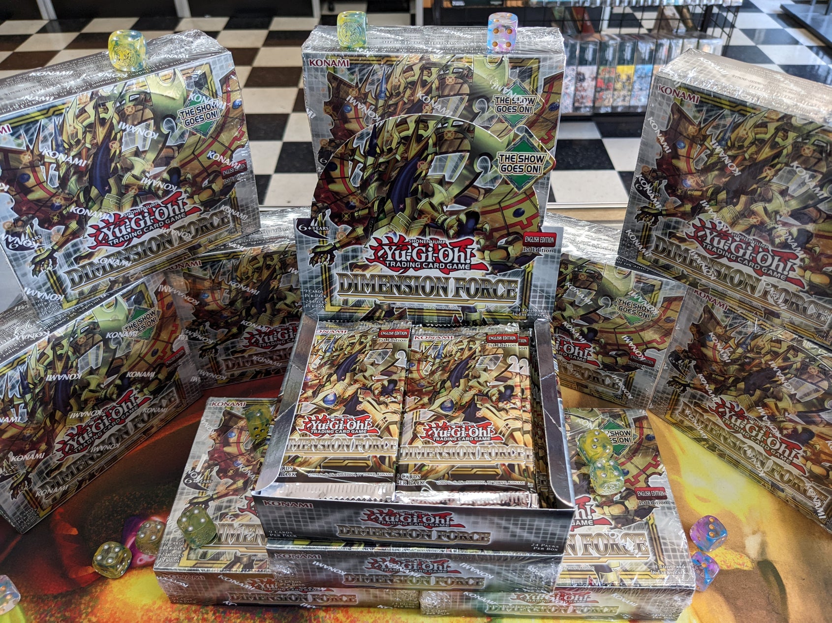 Dimension Force  has arrived at Dice Addiction