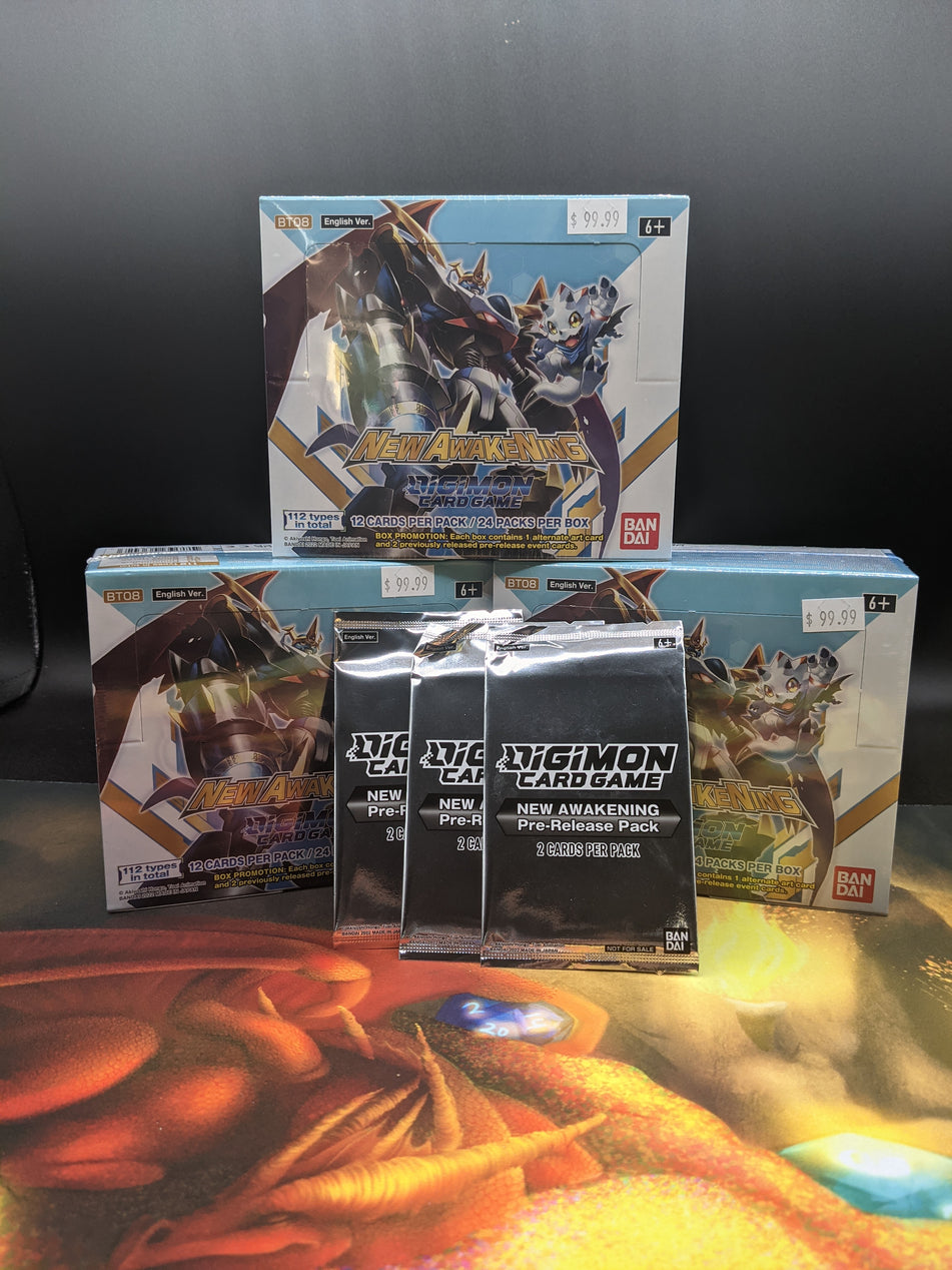 Digimon New Awakening Prerelease