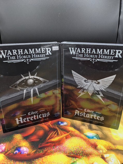 Liber Astartes and Liber Hereticus are here