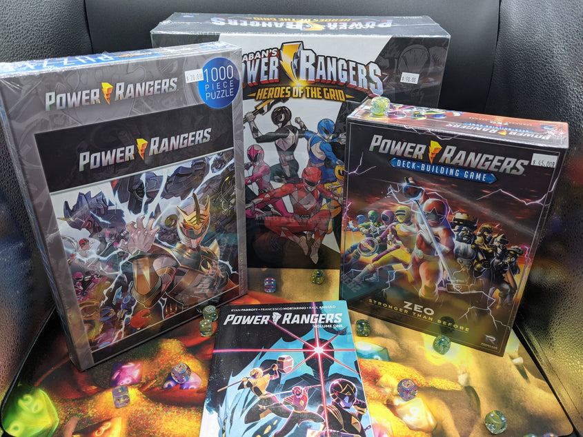 Power Rangers Products at Dice Addiction!
