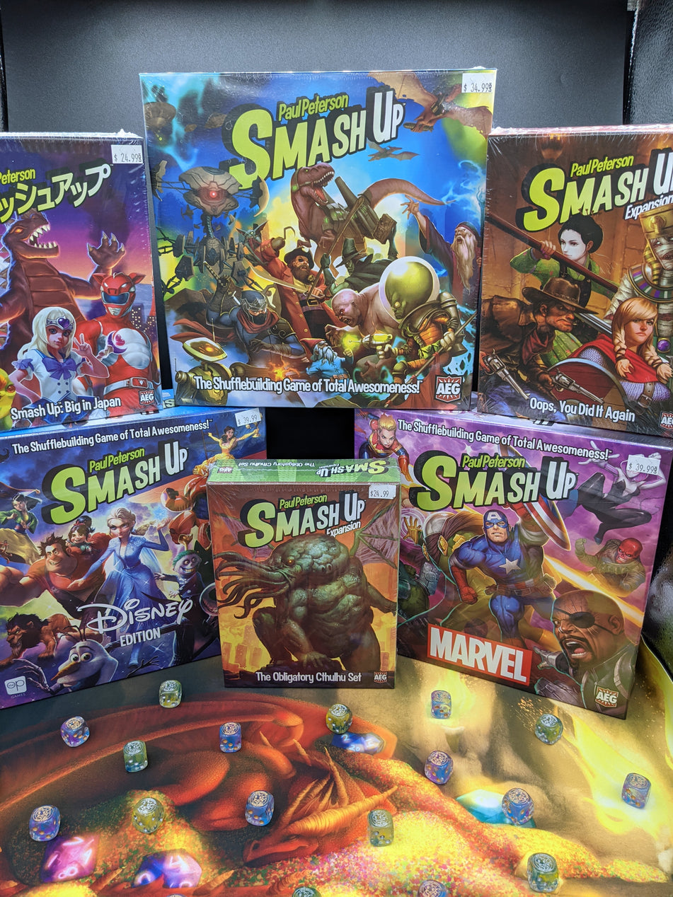 Smash Up Available @ Dice Addiction
