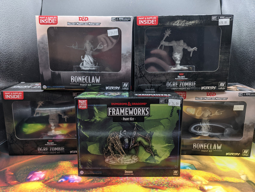 Learn To Paint Kits Available @ Dice Addiction!