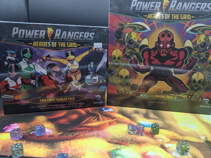 New Power Rangers: Heroes of the Grid Expansions Available @ Dice Addiction!