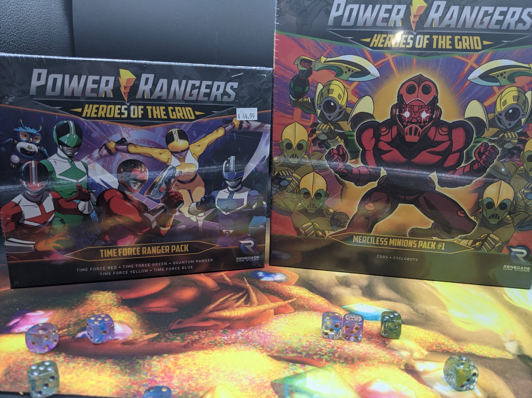New Power Rangers: Heroes of the Grid Expansions Available @ Dice Addiction!