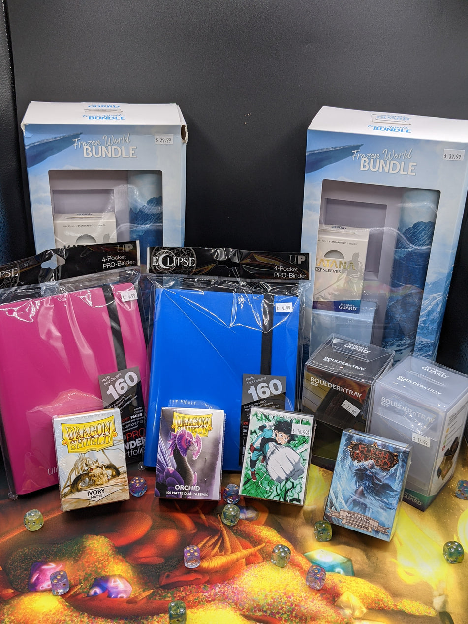 Card Game Accessories Available Now @ Dice Addiction!