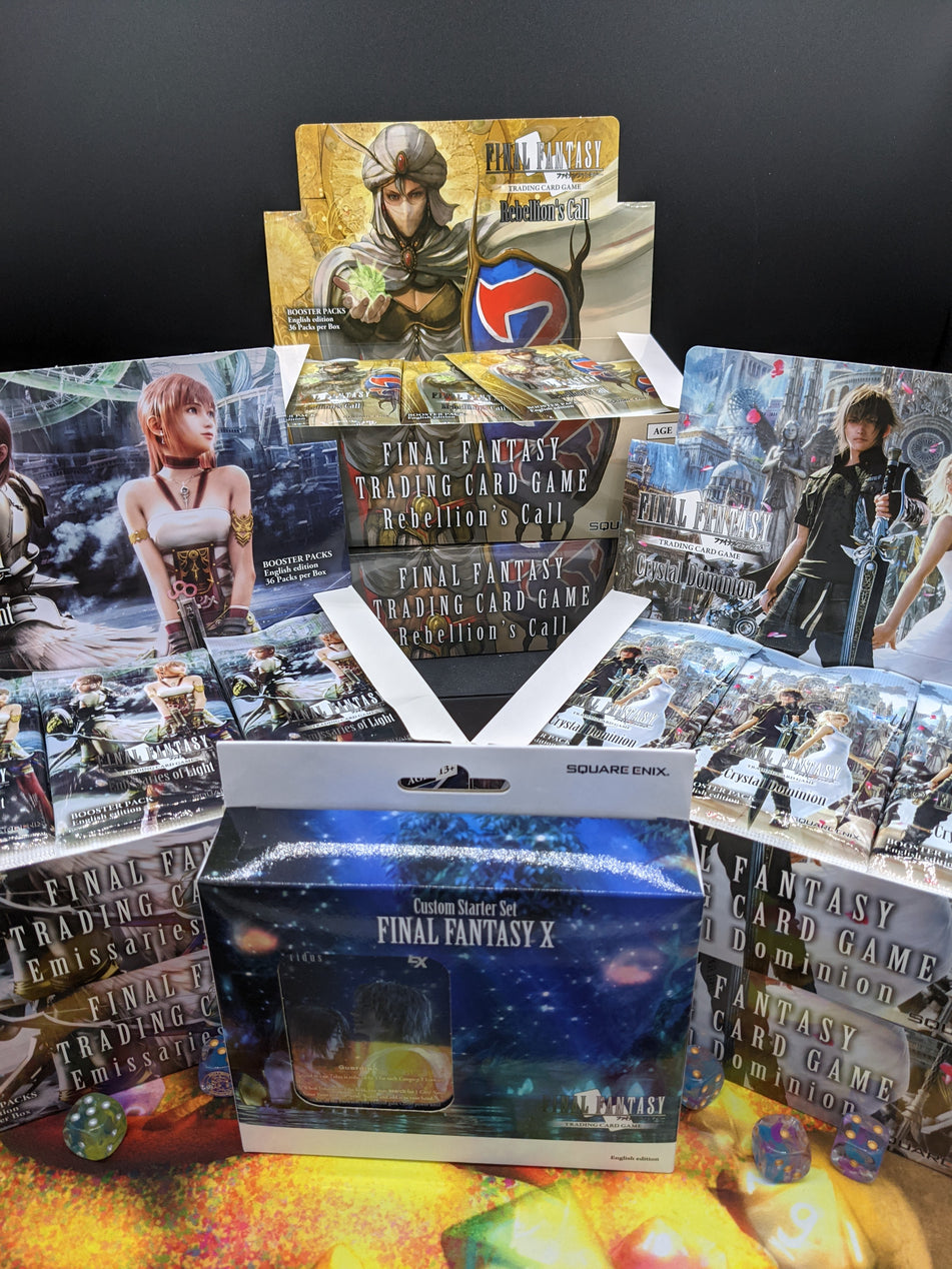 Final Fantasy TCG Products are Here!