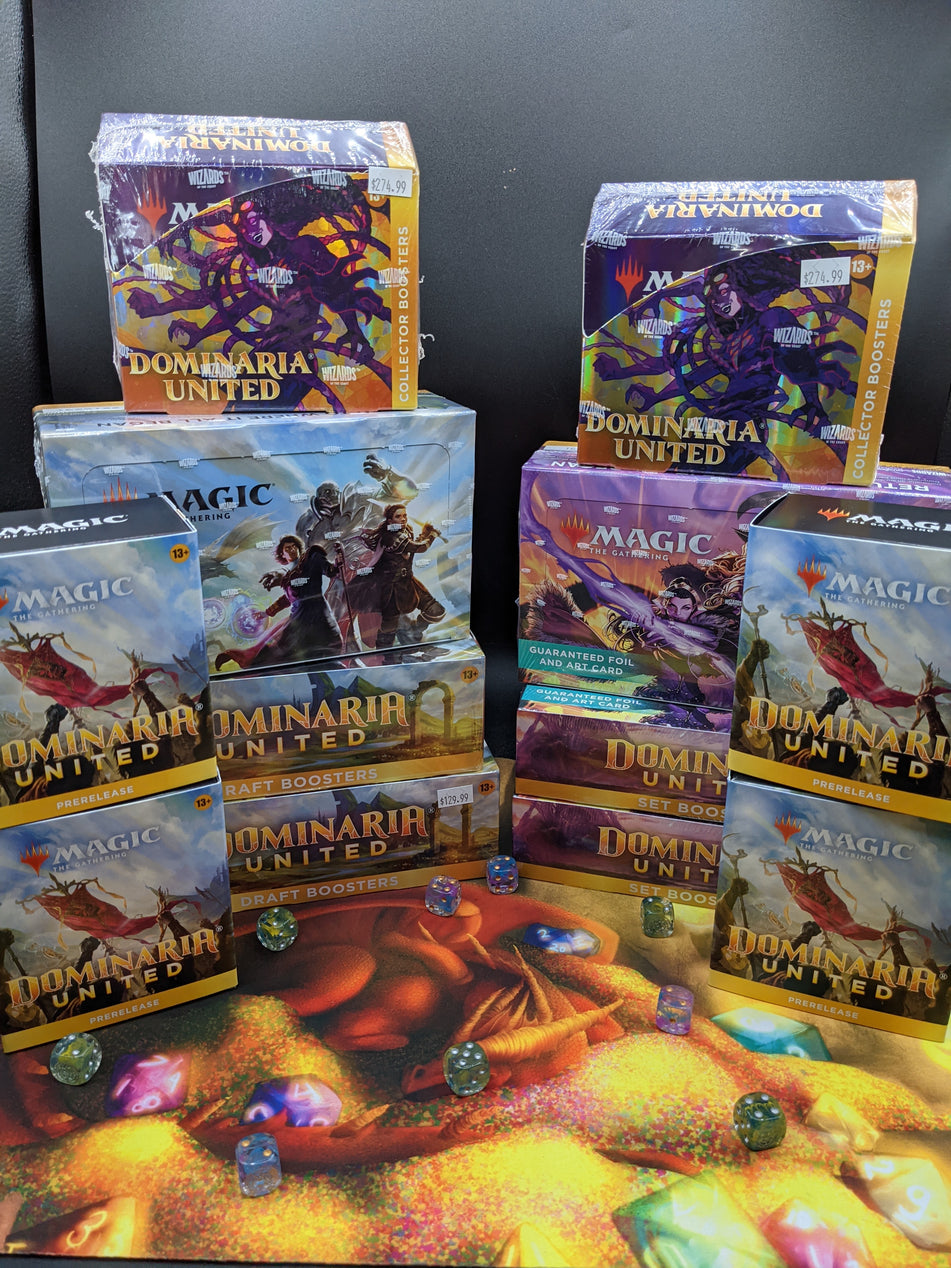 Dominaria United Sealed Products Still Available @ Dice Addiction!