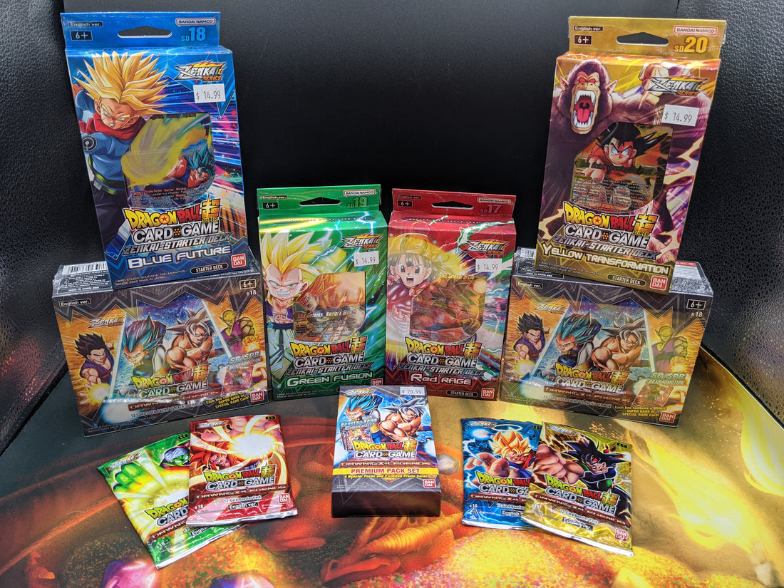 Dragonball Super CCG: Dawn of the Z-Legends Set Available Now @ Dice Addiction!