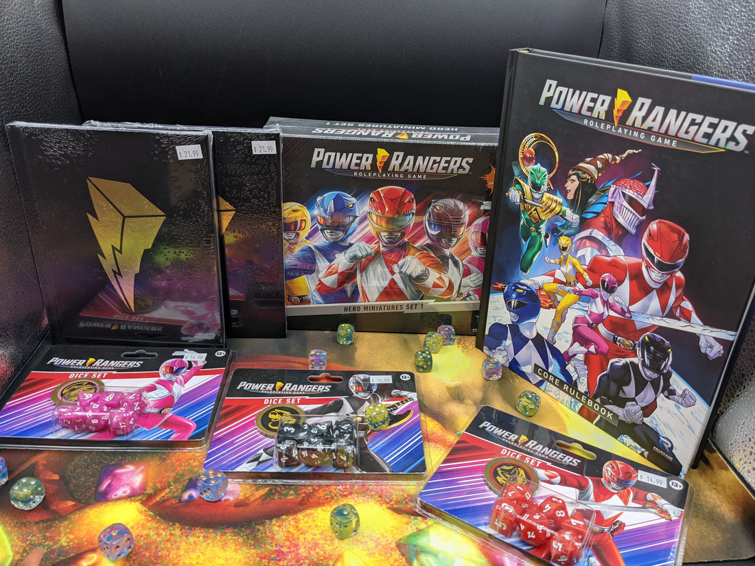 Power Rangers Role Playing Game Available @ Dice Addiction!