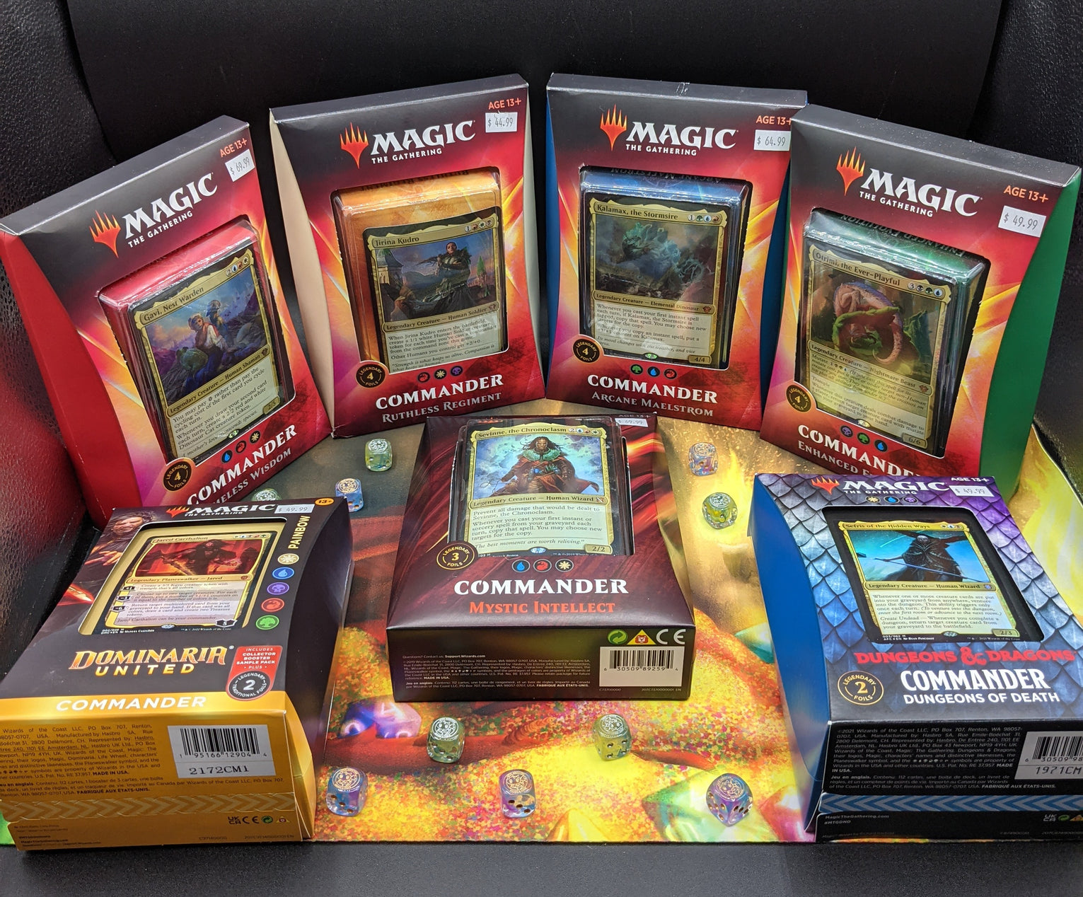 MTG: New and Old Commander Deck Restock @ Dice Addiction!
