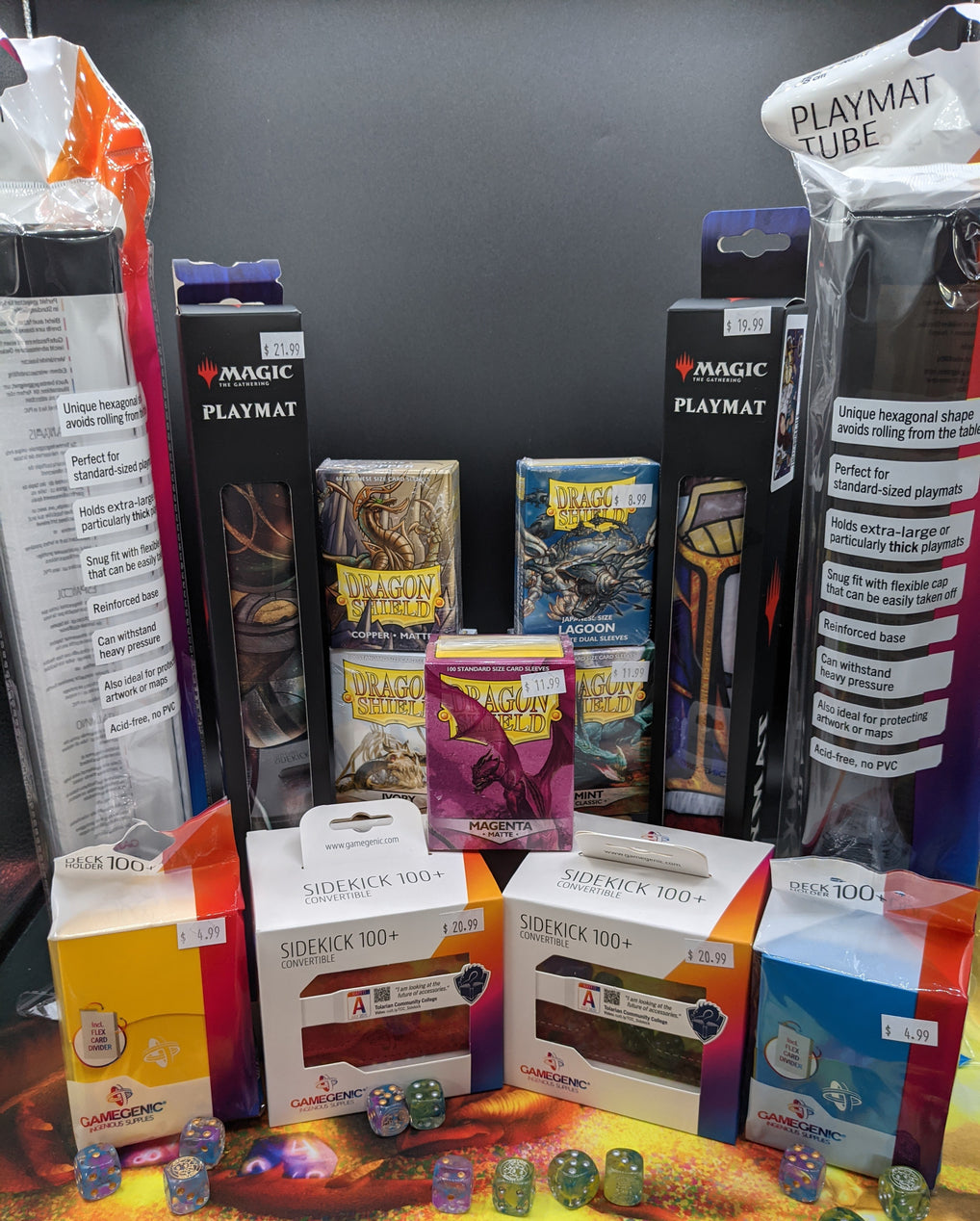 Get Your Favorite Gaming Accessories @ Dice Addiction!