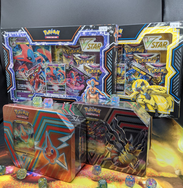 Pokemon: New Pokemon Collector Boxes and Tins Now Available @ Dice Addiction!