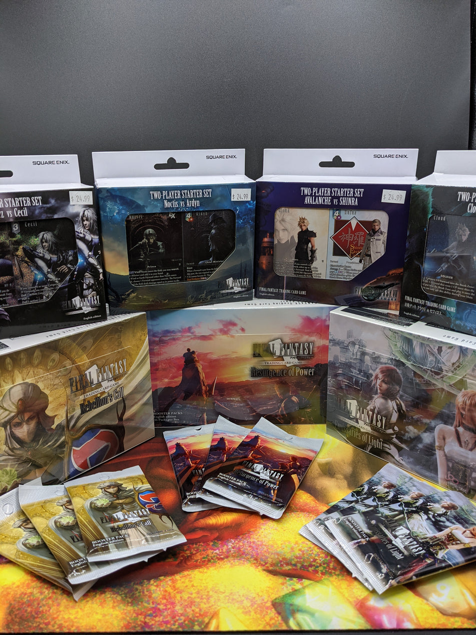 Final Fantasy TCG Available @ Dice Addiction!