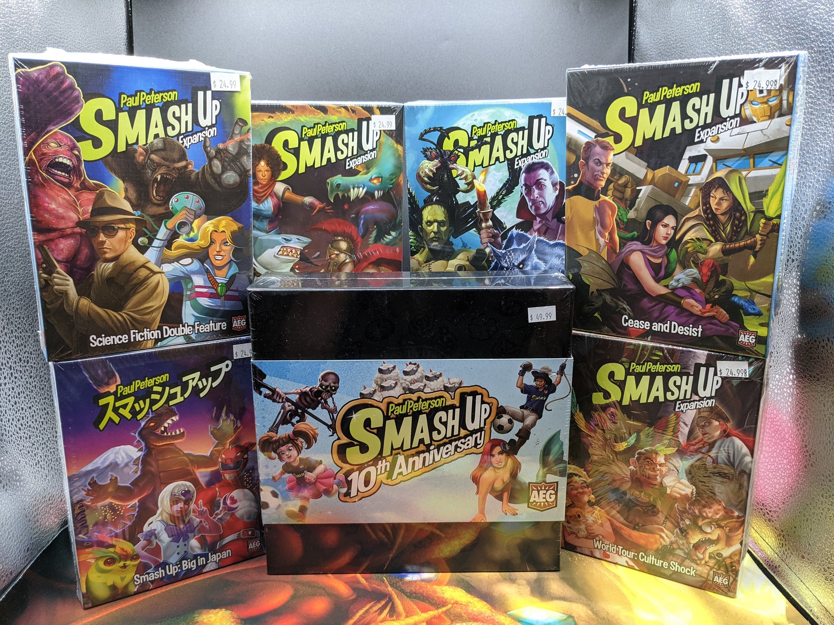 Smash Up: 10th Anniversary Edition Now Available @ Dice Addiction!