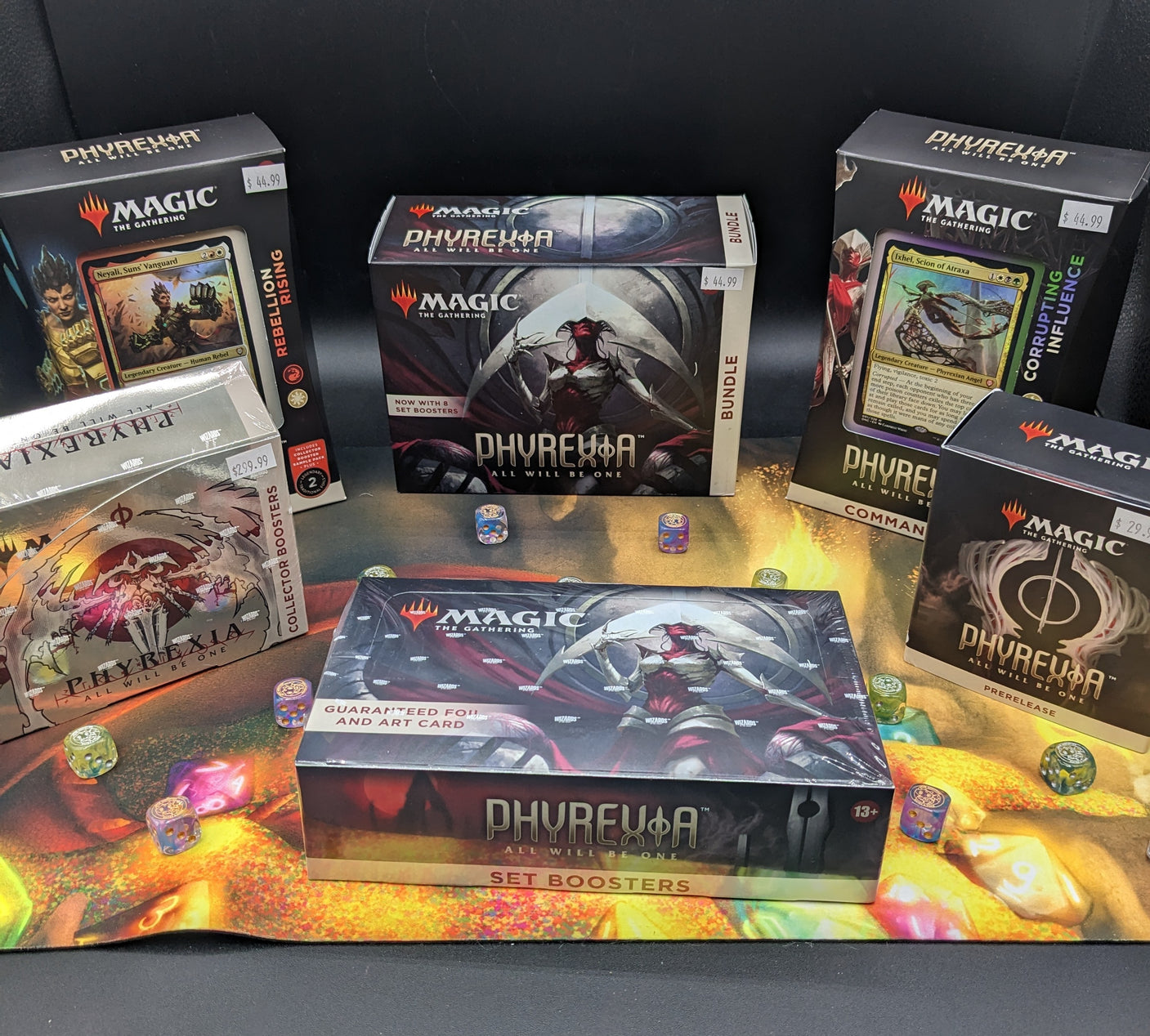 Phyrexia: All Will Be One Available Now @ Dice Addiction!