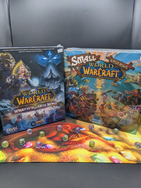 World of Warcraft Themed Board Games Available Now @ Dice Addiction!