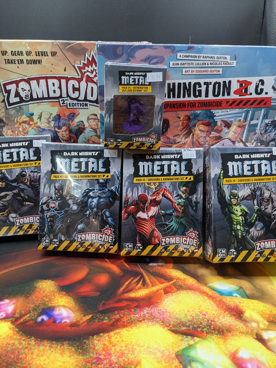 Dark Knight: Metal meets Zombicide @ Dice Addiction!