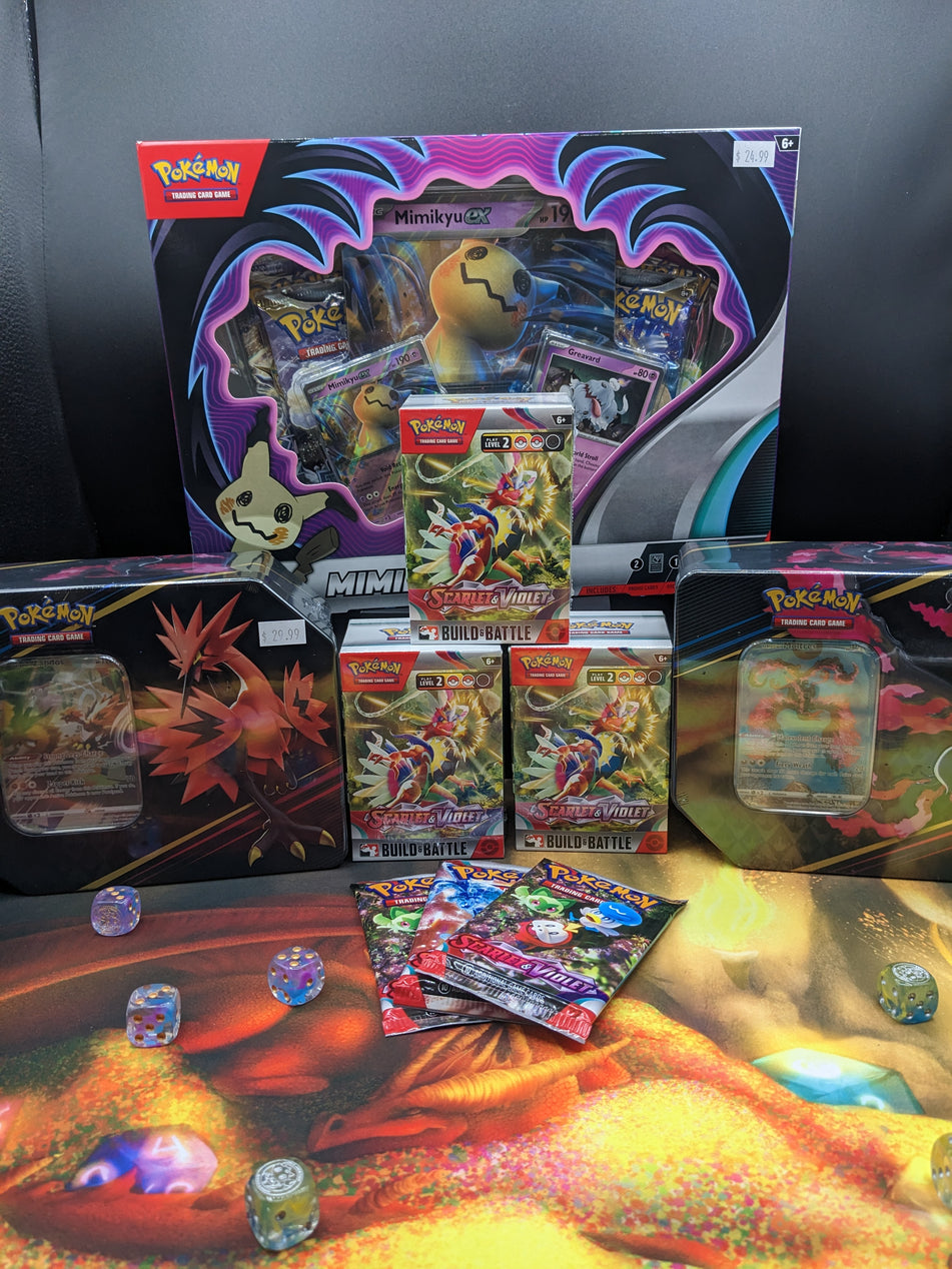 Get Your Pokemon Sealed Products @ Dice Addiction!