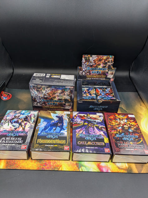 Battle Spirits Saga Boosters and Starter Decks Available Now @ Dice Addiction!