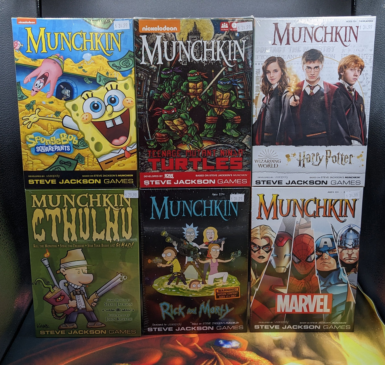 Many Munchkins Available Now @ Dice Addiction!