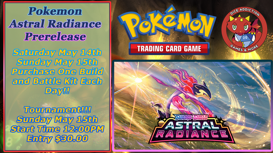 Pokemon Astral Radiance Pre-Release