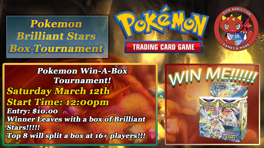 Pokemon: Brilliant Stars Win-A-Box Tournament