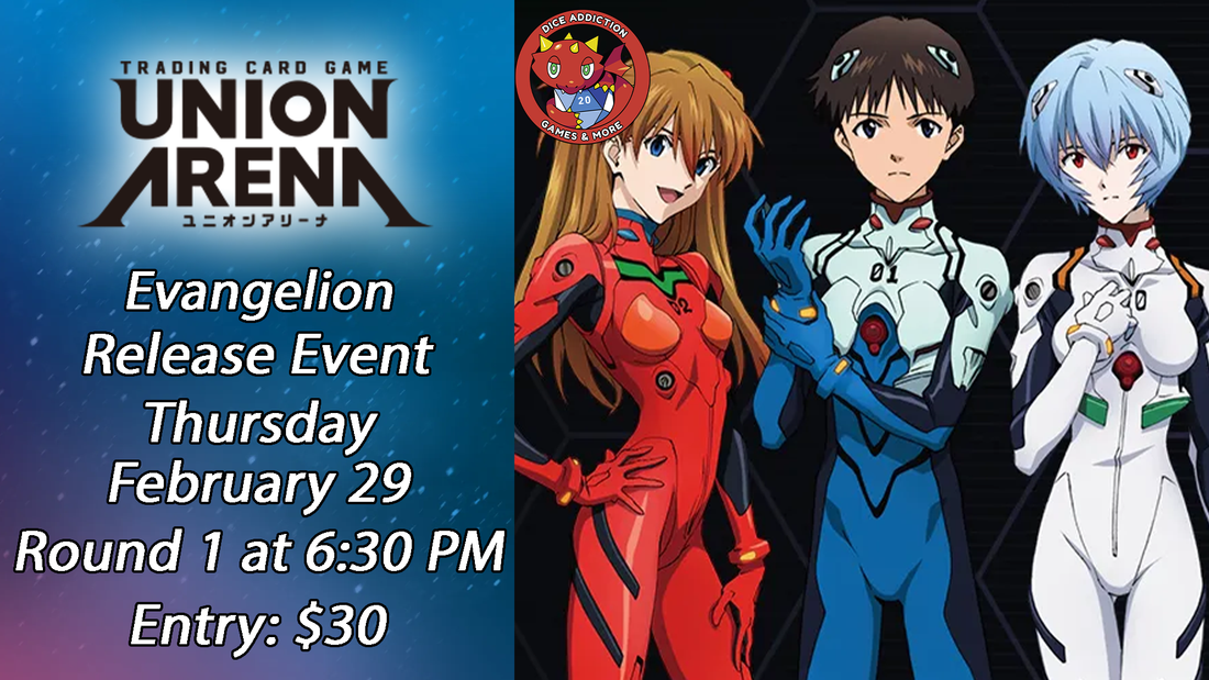 Union Arena Evangelion Release Event at Dice Addiction