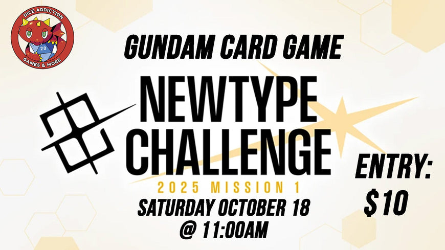 Dice Addiction's Gundam Newtype Challenge Mission 01