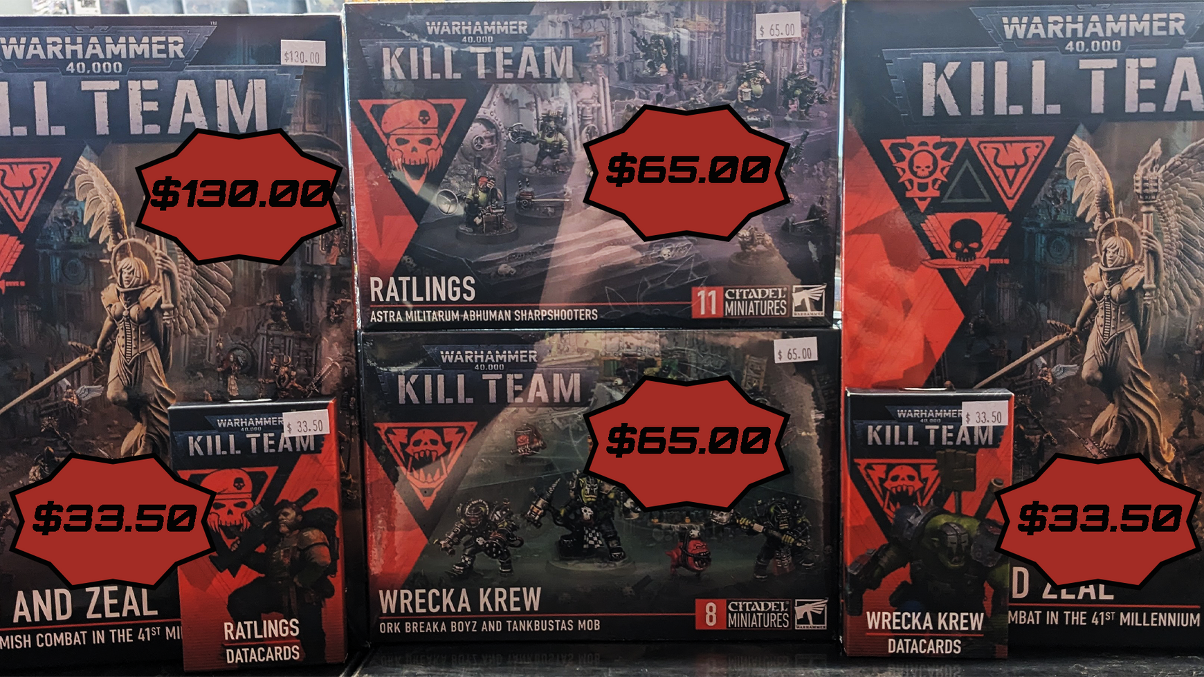 DICE ADDICTION HAS THE LATESTS KILL TEAM FOR WARHAMMER!