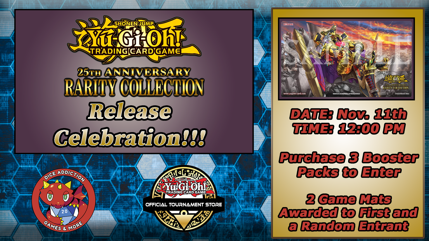 Yu-Gi-Oh! 25th Anniversary Rarity Collection Release Celebration!