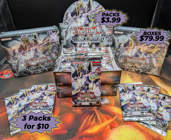 Yu-gi-oh! Alliance Insight restock at Dice Addiction