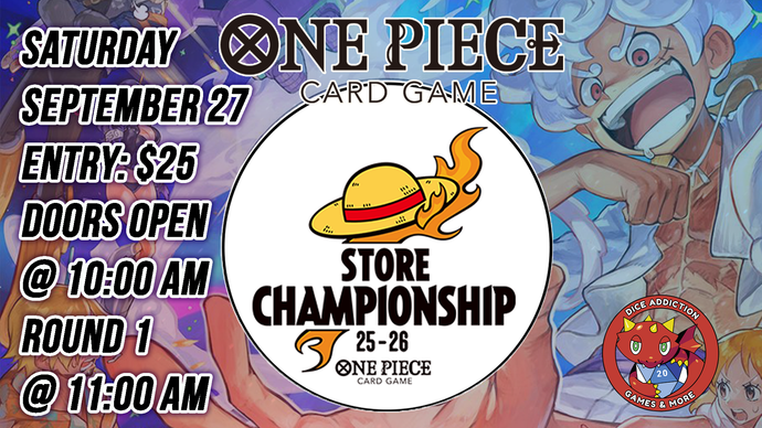 Dice Addiction's One Piece Store Championship!