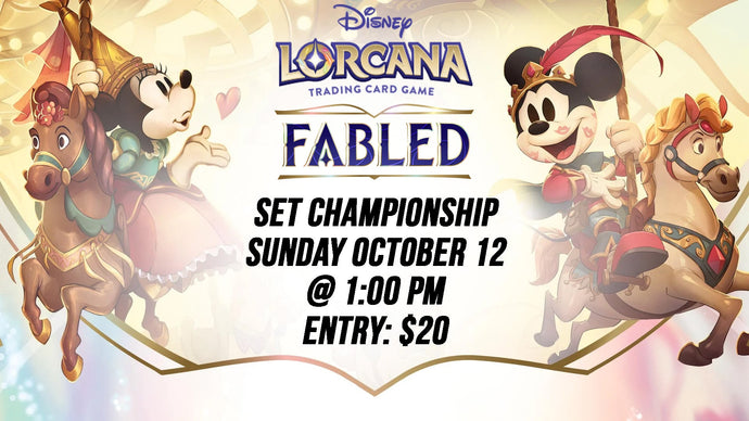 Dice Addiction's Lorcana Fabled Set Championship