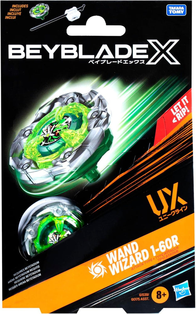 BeyBlade X | Wand Wizard 1-60r UX Starter Pack
