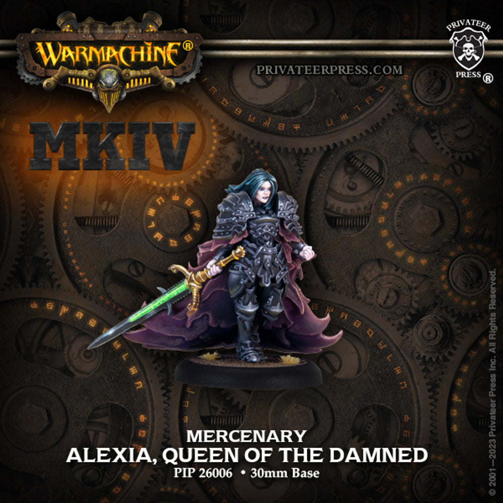 Warmachine MK IV: Mercenary Alexia, Queen of the Damned