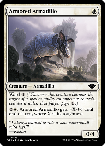 Armored Armadillo [Outlaws of Thunder Junction]