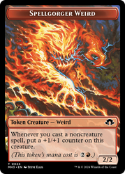 Eldrazi Spawn // Spellgorger Weird Double-Sided Token [Modern Horizons 3 Tokens]