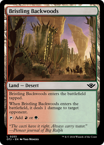 Bristling Backwoods [Outlaws of Thunder Junction]