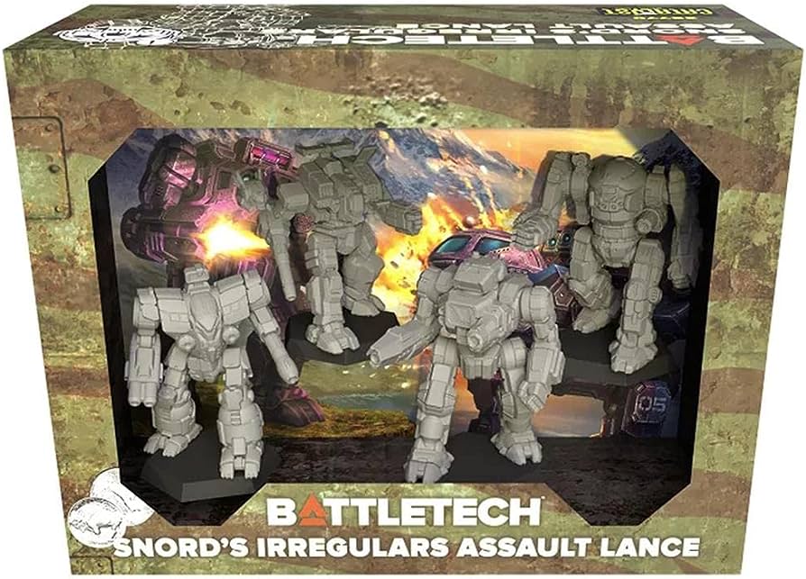 BattleTech:  Snord's Irregulars Assault Lance