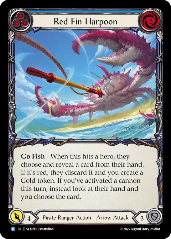 Red Fin Harpoon [SEA090] (High Seas)