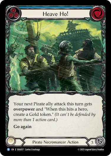 Heave Ho! [SEA057] (High Seas)  Rainbow Foil