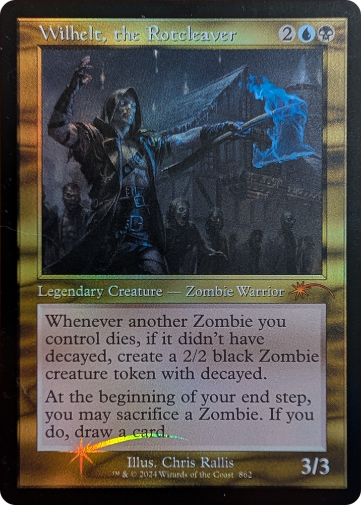 Wilhelt, the Rotcleaver (Retro Frame) [Secret Lair Drop Series]