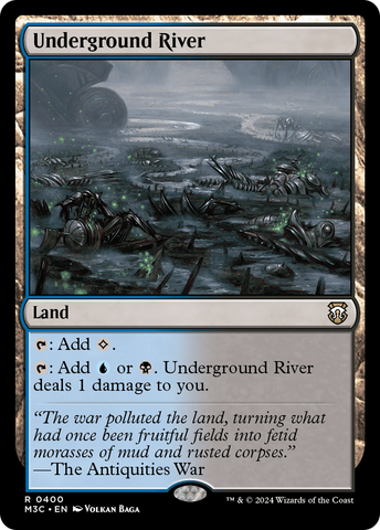 Underground River (Ripple Foil) [Modern Horizons 3 Commander]