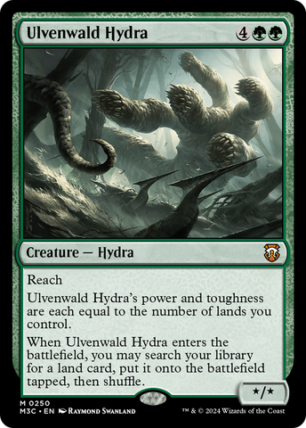 Ulvenwald Hydra (Ripple Foil) [Modern Horizons 3 Commander]