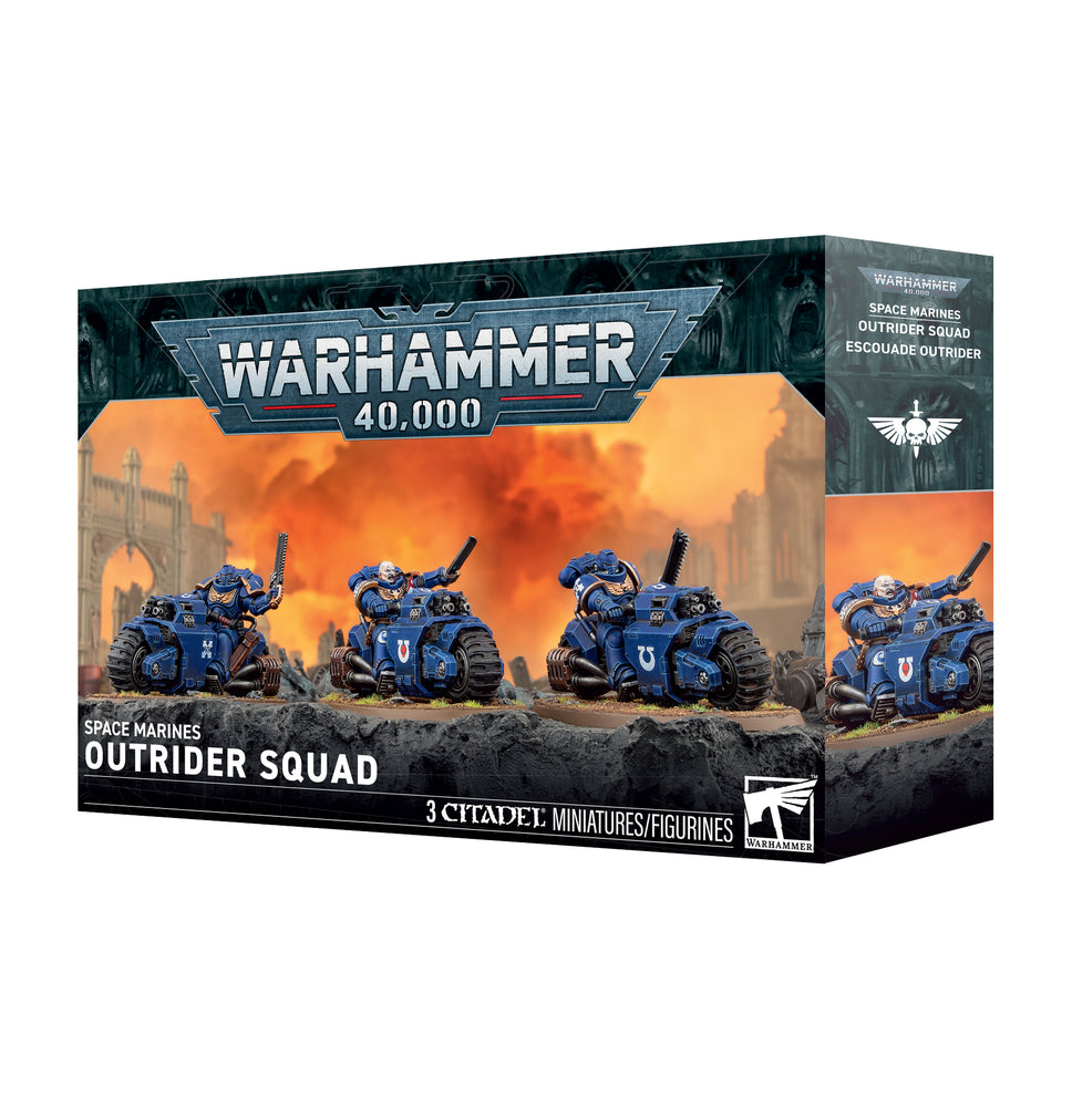 Space Marines: Outrider Squad box