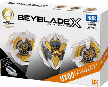 Beyblade X Limited Edition UX-00 (BXG-25) Dran Deck Starter Set (Asia Companion Set)