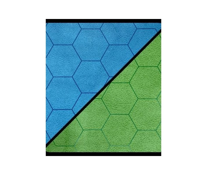 Chessex 1'' Reversible Battlemat Blue & Green
