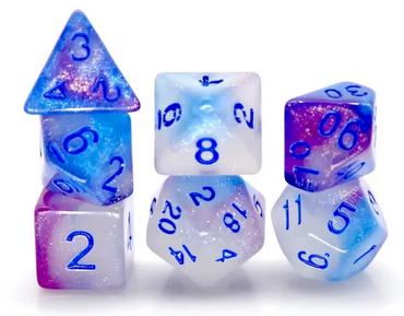 Glow in the Dark - Glowing Memory RPG Dice Set