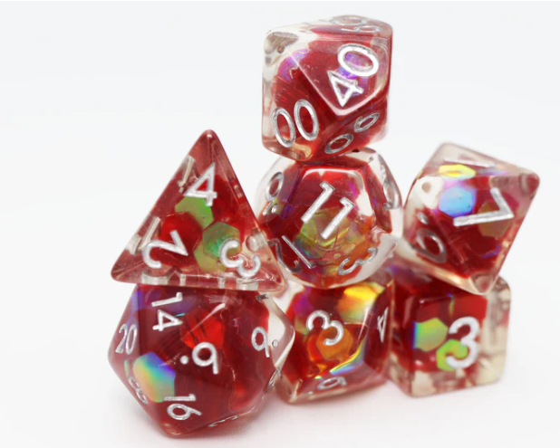 Rusalka Radiance RPG Dice Set